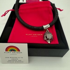 Kurt Geiger London Pave’ Collar Pendant Necklace